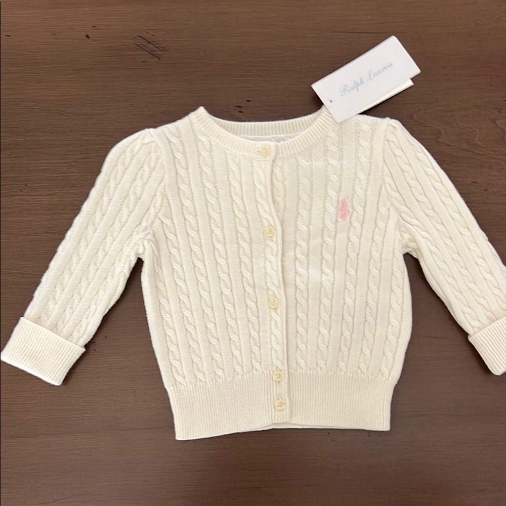 Cream Cable Knit Sweater